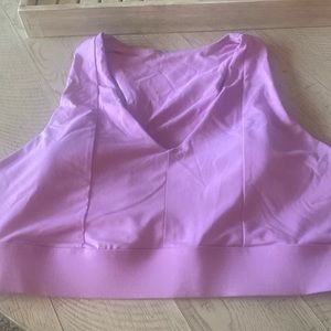 Lavender fabletics sport bra